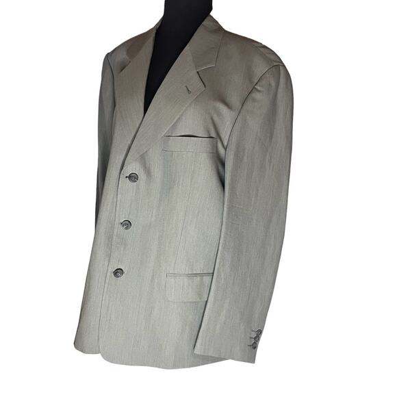 Banana Republic Made In Italy Tan Wool Linen Classic Sport Coat 42S Capsule - Picture 2 of 6